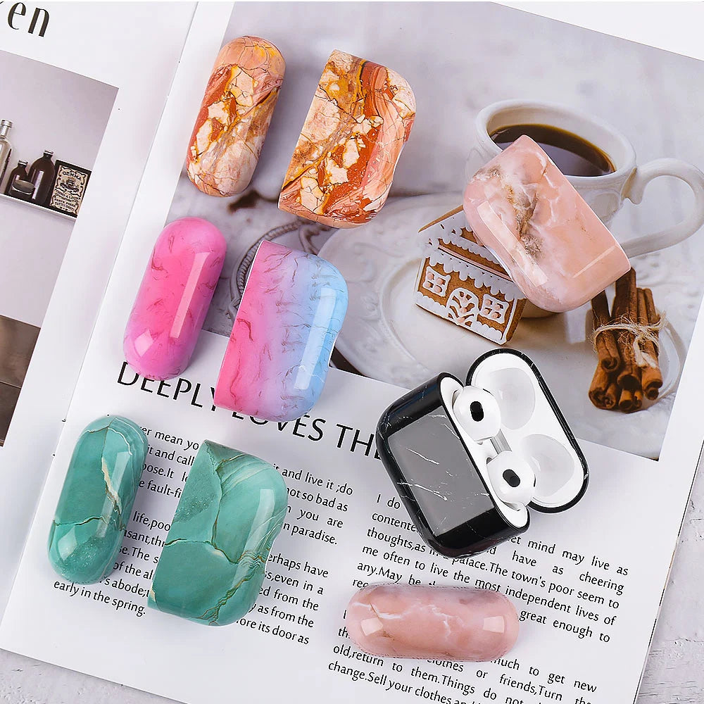 Glossy Marble Hard Protective Case For AirPods/ AirPods Pro - Premium Airpods Cases from Dressmycell.com - Just $15! Shop now at Dressmycell.com Glossy Marble Hard Protective Case For AirPods/ AirPods Pro - Premium Airpods Cases from Dressmycell.com - Just $15! Shop now at Dressmycell.com